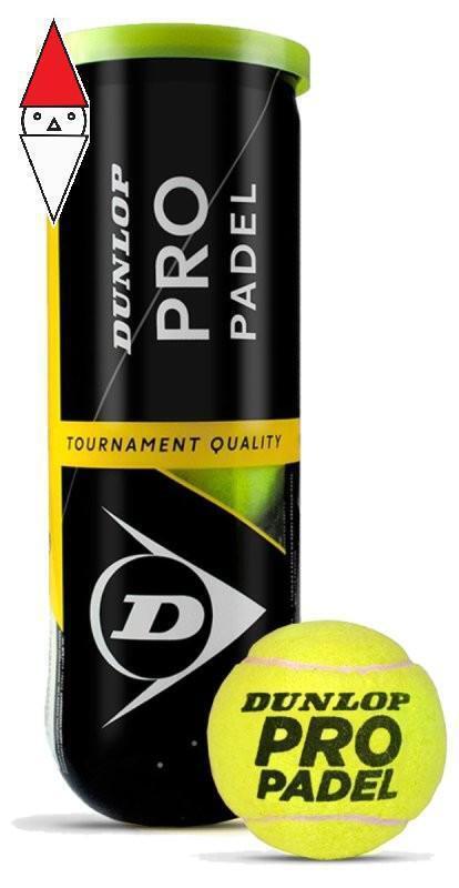 GIOCO SPORTIVO MANDELLI (EX SPORTIMPORT) PALLE PADEL DUNLOP PRO (3PZ)