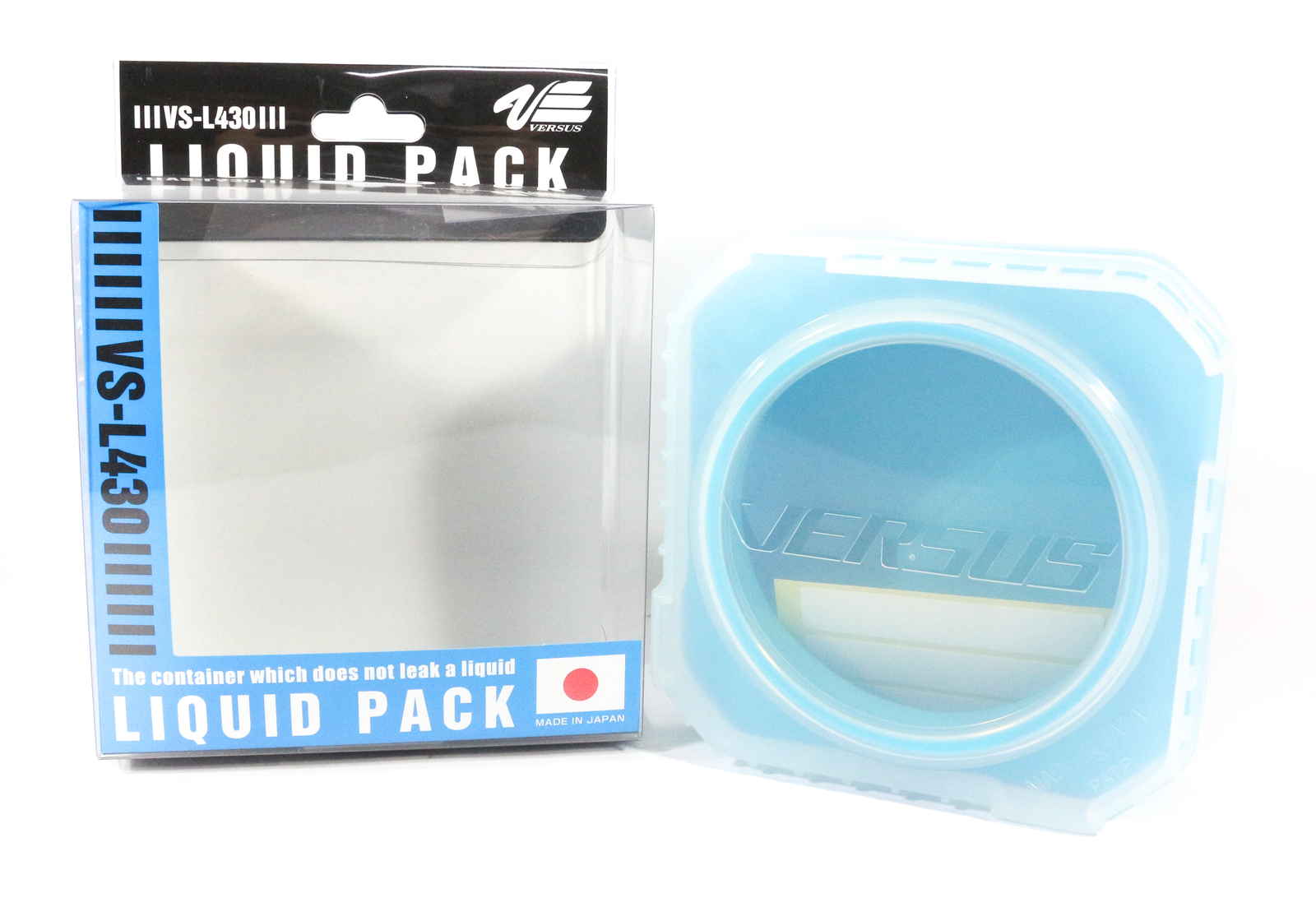 Meiho VS-L430 Liquid Pack Container Soft Plastics 110 x 110 x 44mm B (1400)