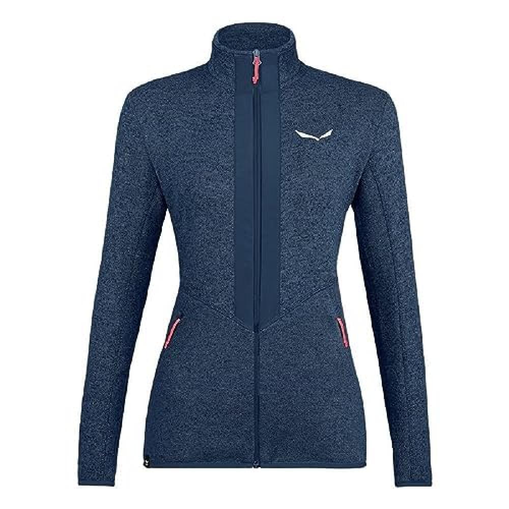 (TG. M) Salewa Rocca 2 Polarlite Fleece Women, navy blazer melange, M - NUOVO