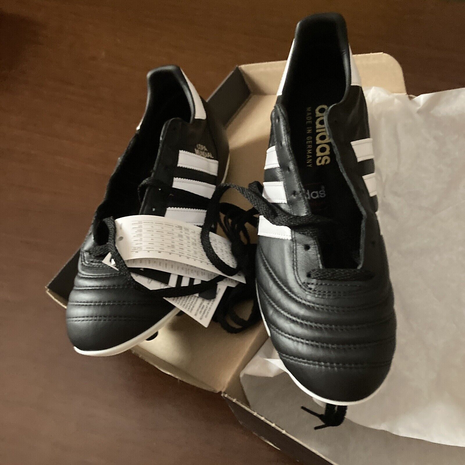 adidas copa mundial calcio  tg 7.5 nuove con scatola