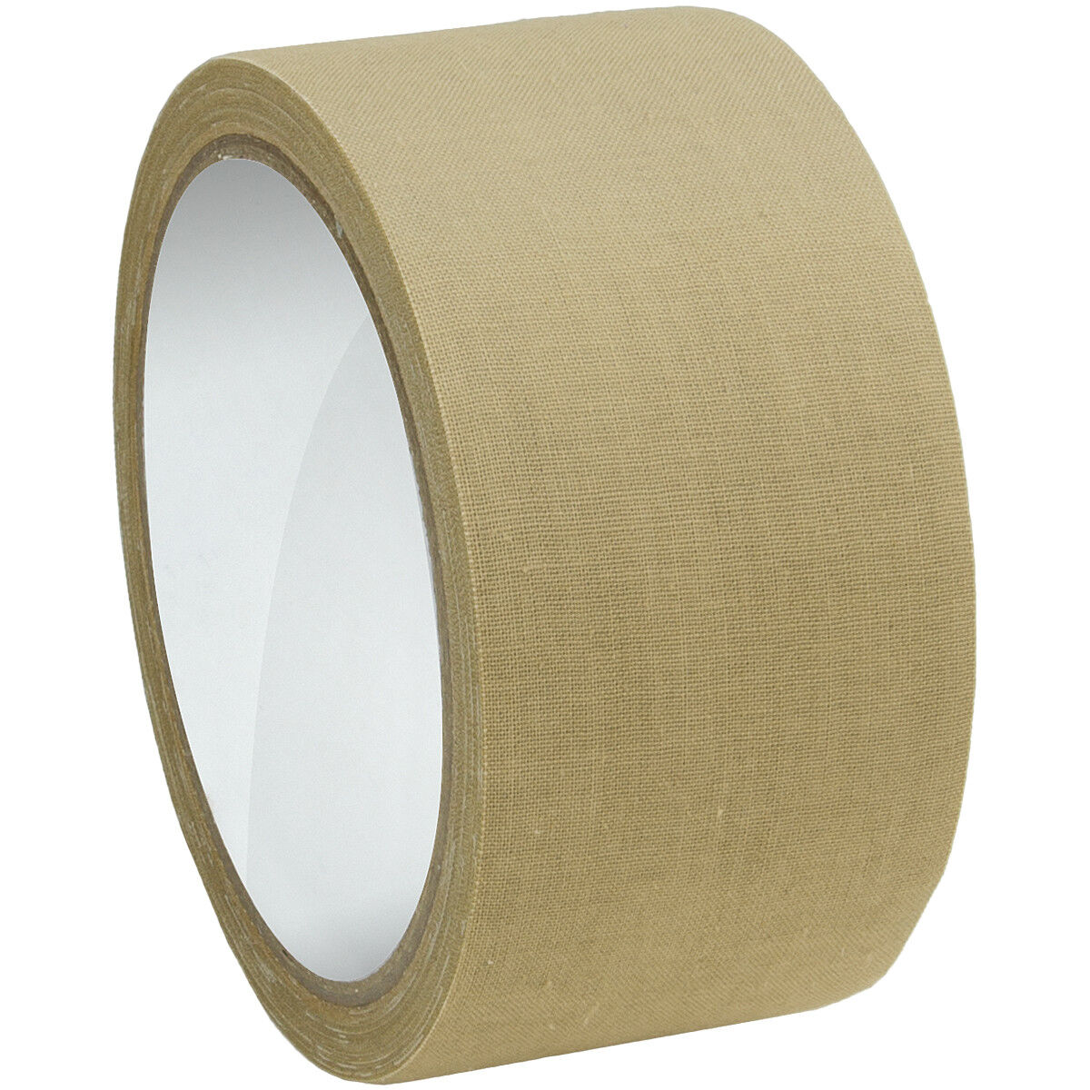 MFH Fabric Tape 5cm x 10m Paintball Airsoft Army Shooting Gun Concealment Khaki