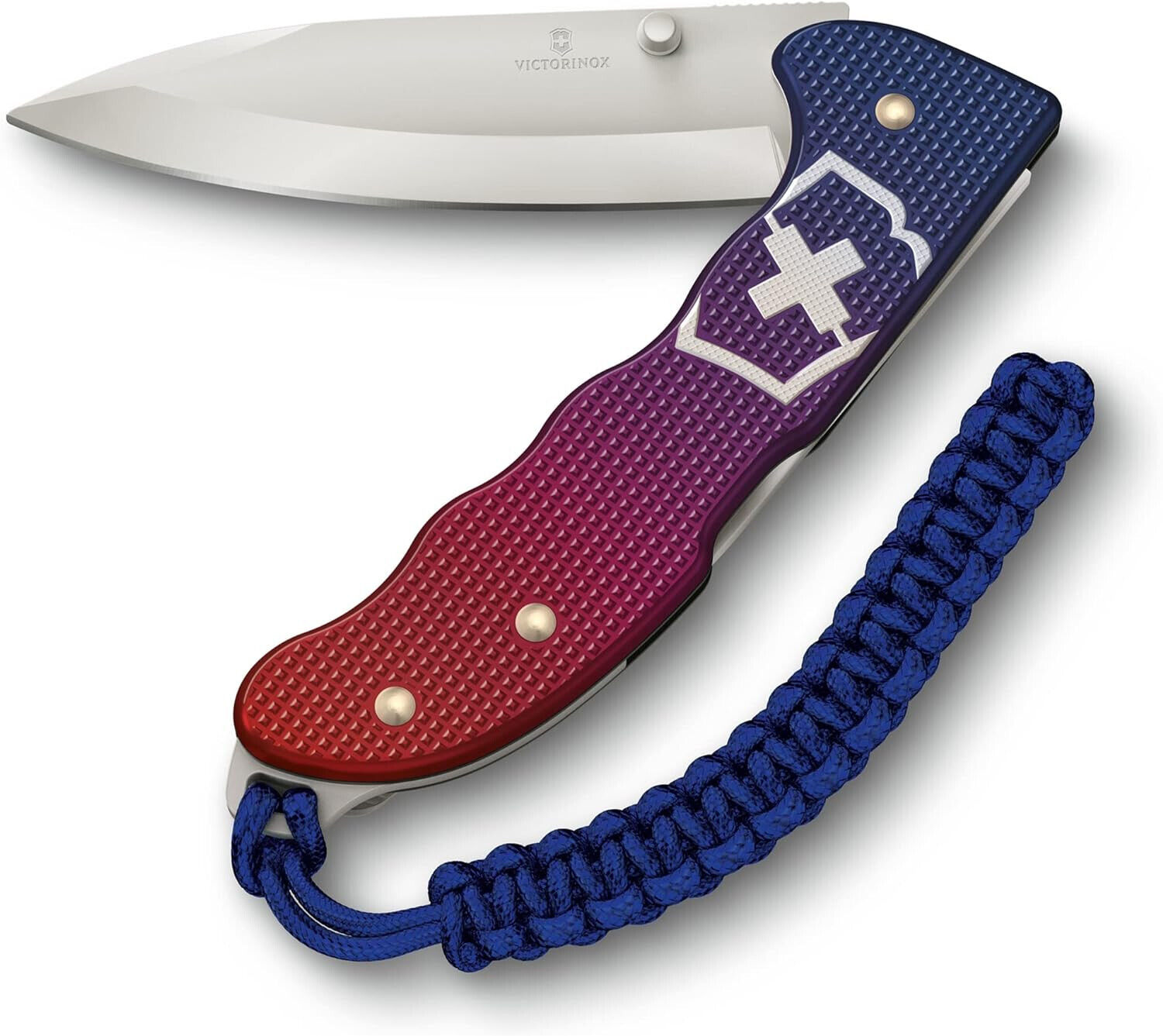 Victorinox Evoke Alox Blu Rosso 136mm 0.9415.D221