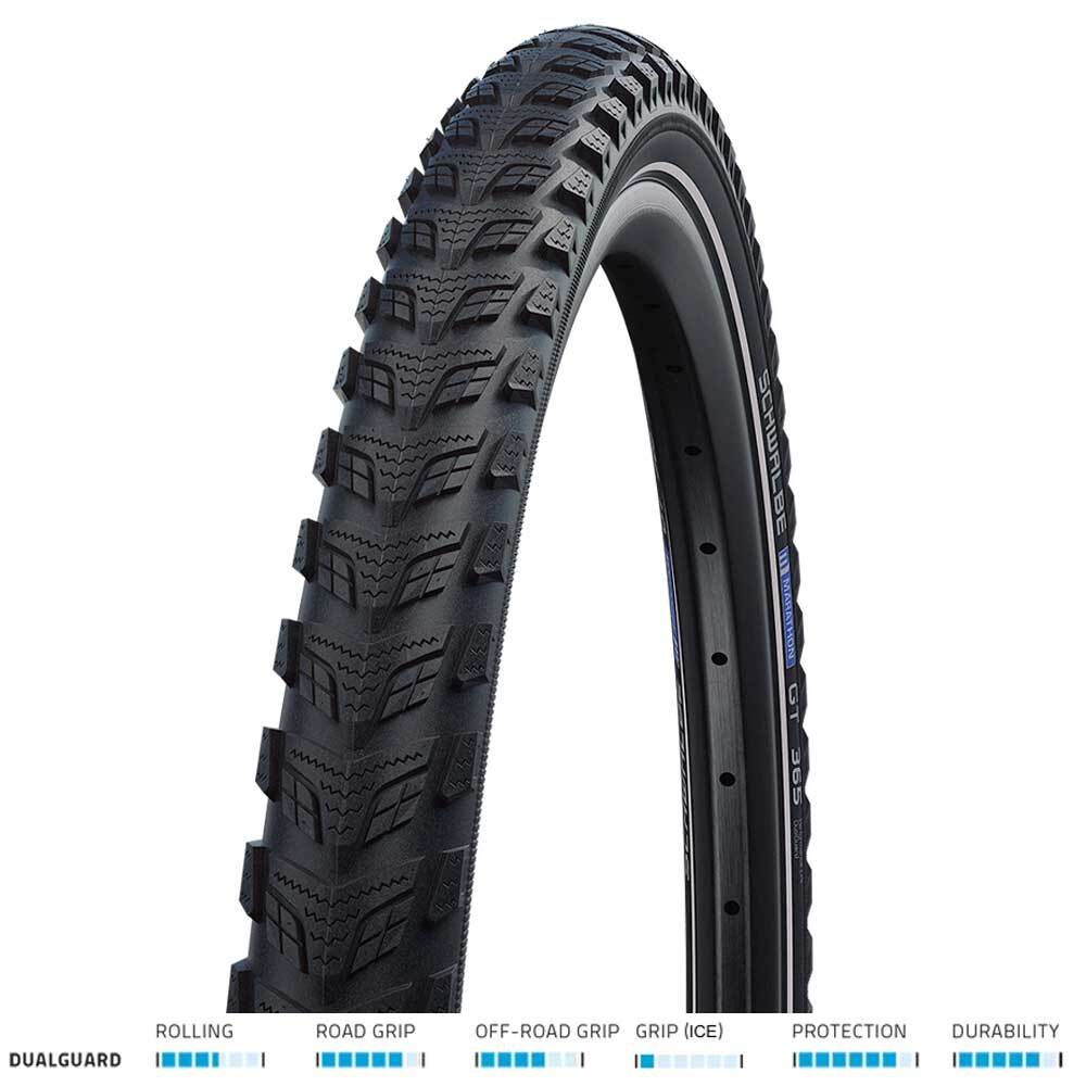 Schwalbe Marathon Pneumatico Nero/Reflex 700x38