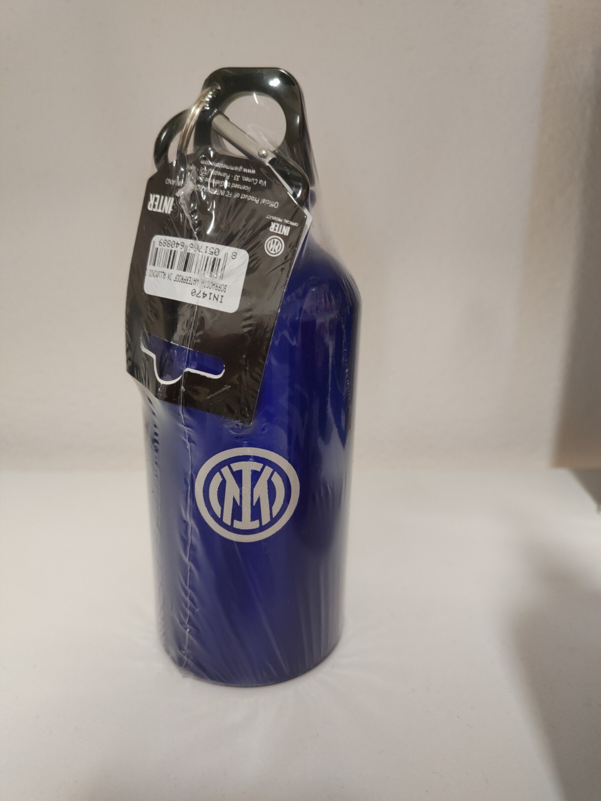 Borraccia 400 ML Inter colore rosso in alluminio PRODOTTO UFFICIALE