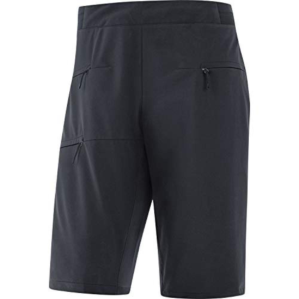 (TG. 38) GORE WEAR Pantaloncini da donna Storm, GORE-TEX INFINIUM, 38, Nero - NU