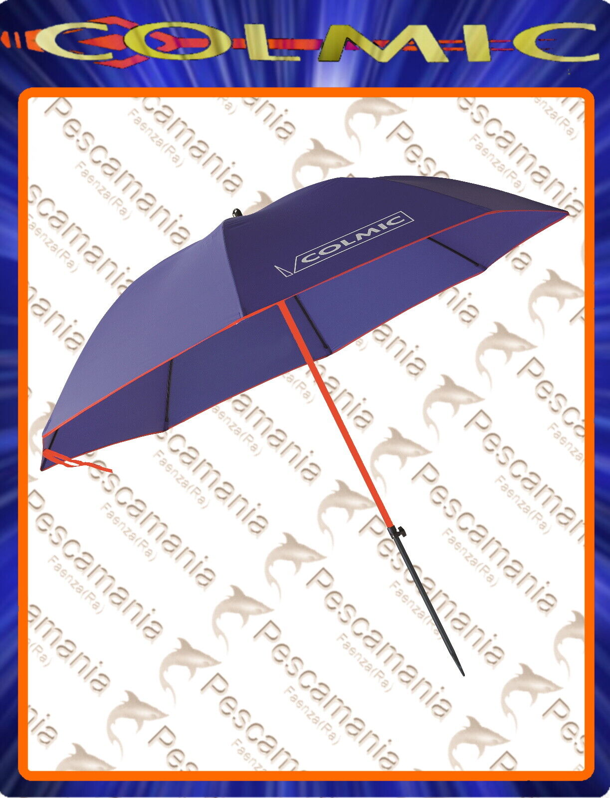 Ombrellone colmic TREND fiberglass Umbrella 220 cm