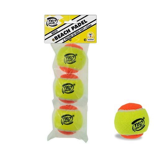 TEO'S - PALLINE BEACH PADEL SOFT 3 PZ