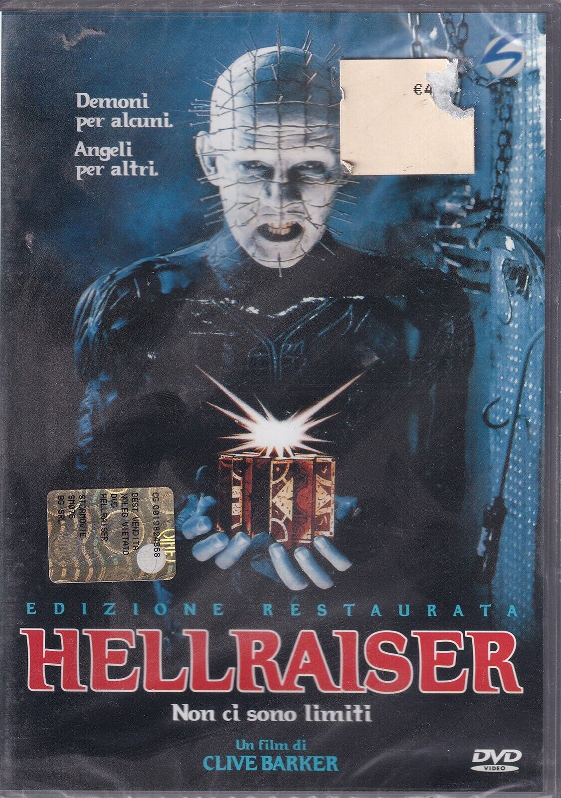 HELLRAISER Non ci sono Limiti Dvd  ::: SIGILLATO ::: 1^ Ed. STORMOVIE