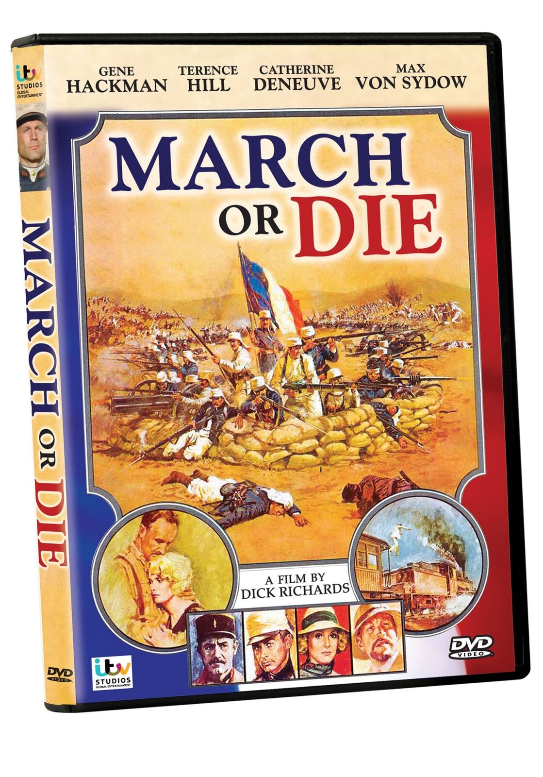 March or Die (DVD) Gene Hackman Terence Hill Catherine Deneuve Max Von Sydow