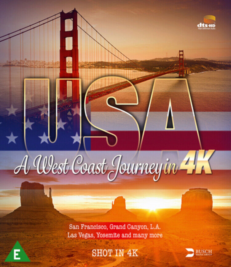 USA - A West Coast Journey in 4K (4K UHD Blu-ray)
