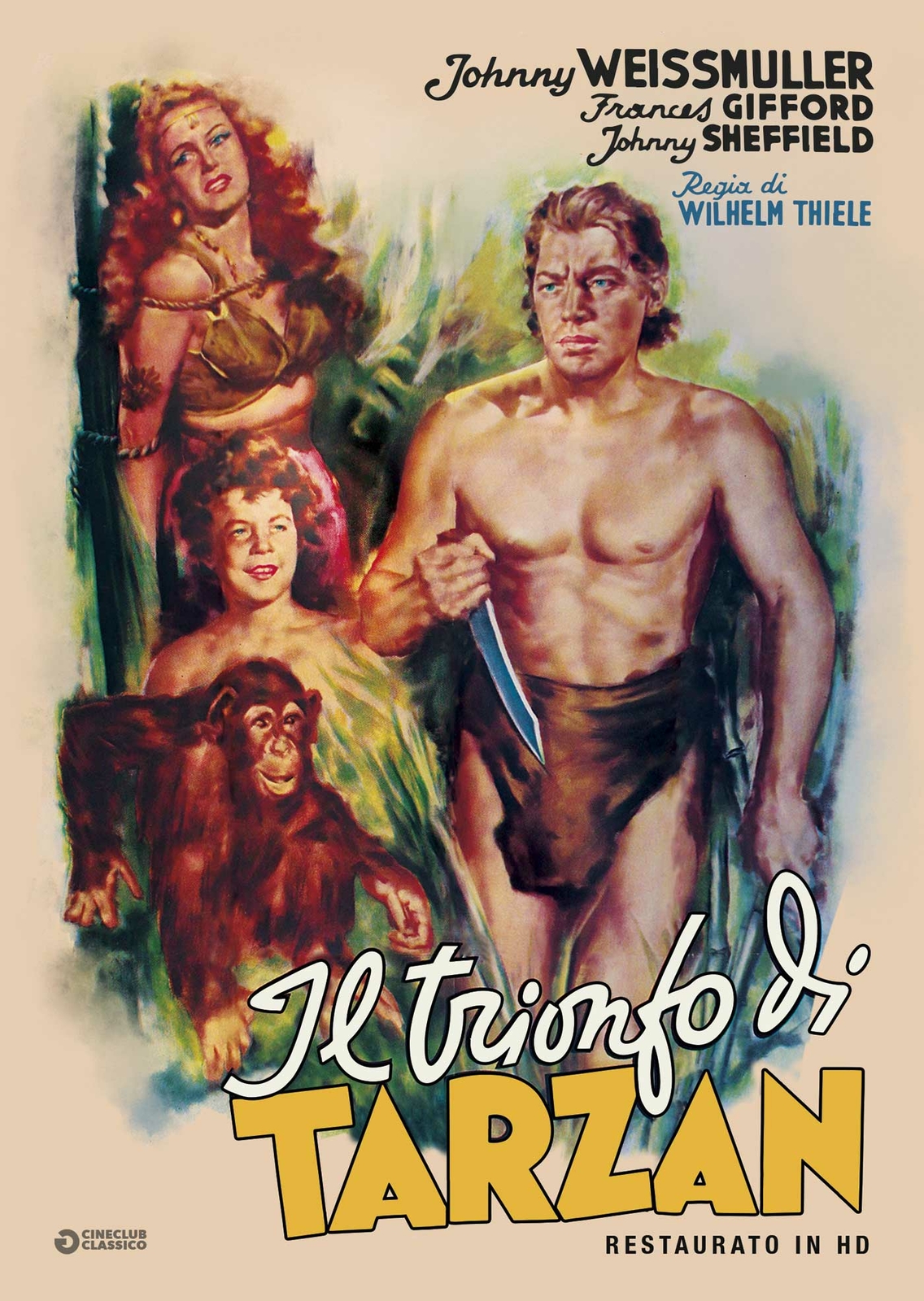 Il Trionfo Di Tarzan (Restaurato In Hd) DVD GOLEM VIDEO