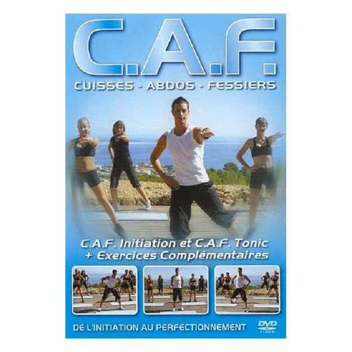C. A.F Cosce Addominali Minivestito DVD Nuova