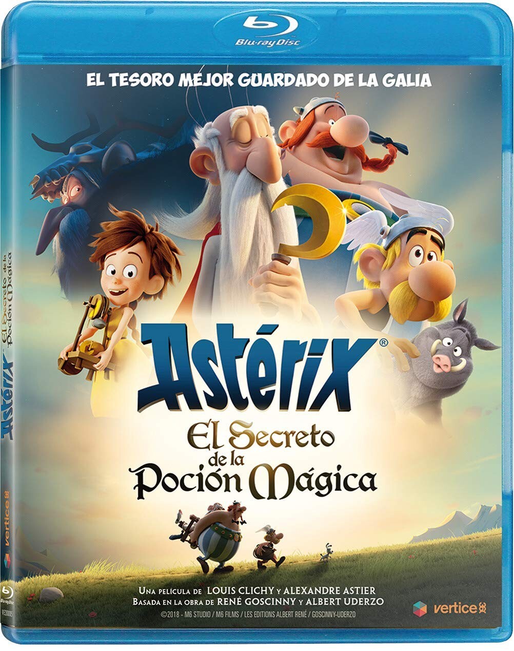 Asterix El Secreto De La Poción Mágica [Blu-ray]
