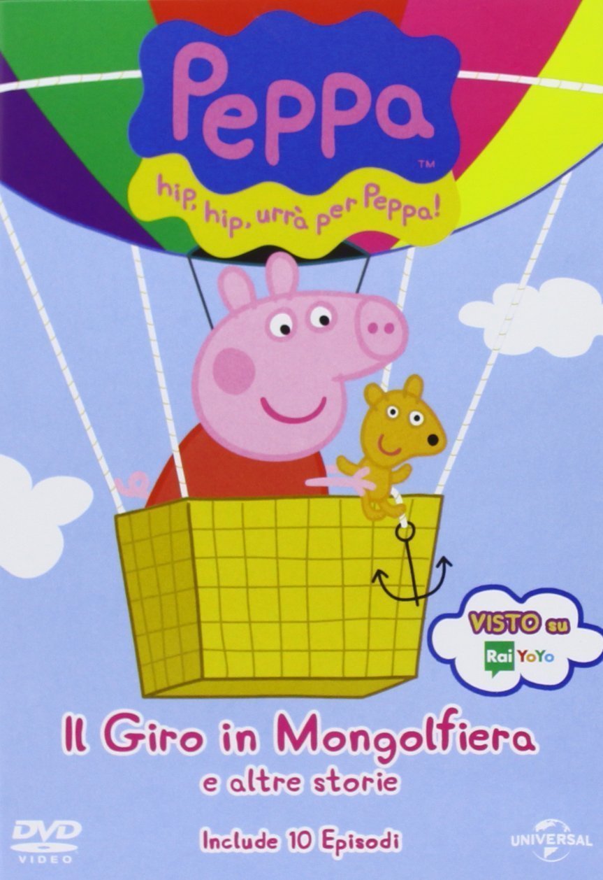 Dvd PEPPA PIG IL GIRO IN MONGOLFIERA E ALTRE STORIE   ......NUOVO