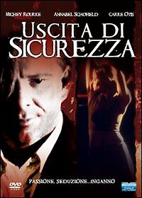 USCITA DI SICUREZZA , con  MICKEY ROURKE bollino noleggio -  DVD USATO