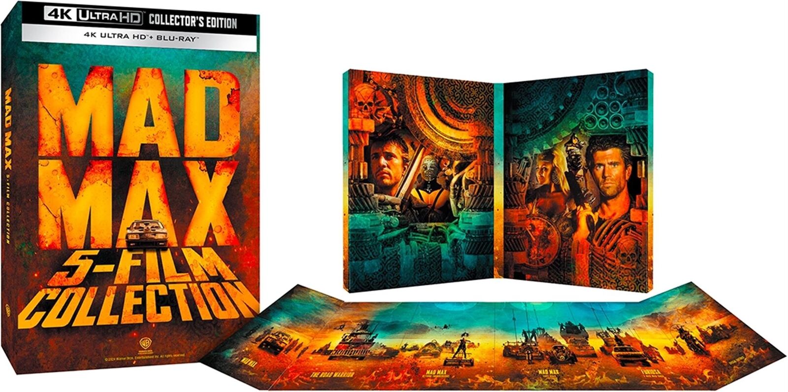 Mad Max 5-Film Collection (5 4K Ultra Hd) (Regione 2 PAL) - George Miller