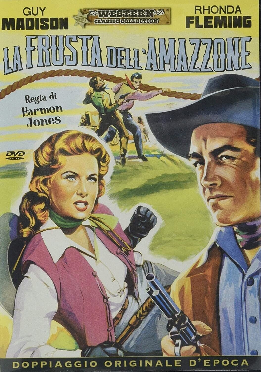 Dvd LA FRUSTA DELL'AMAZZONE nuovo sigillato 1958