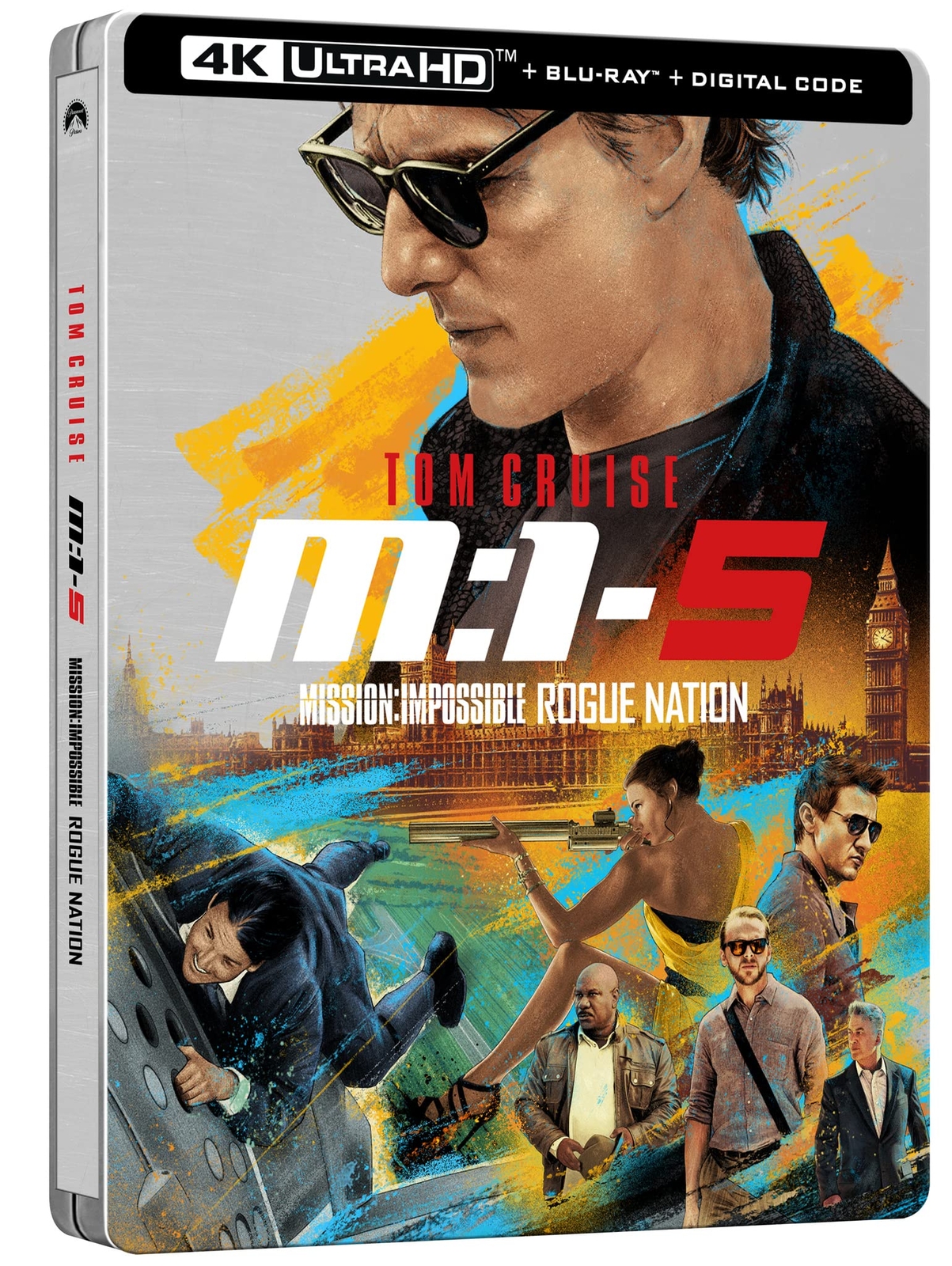 Mission: Impossible - Rogue Nation Steelbook (4K UHD Blu-ray) Tom Cruise