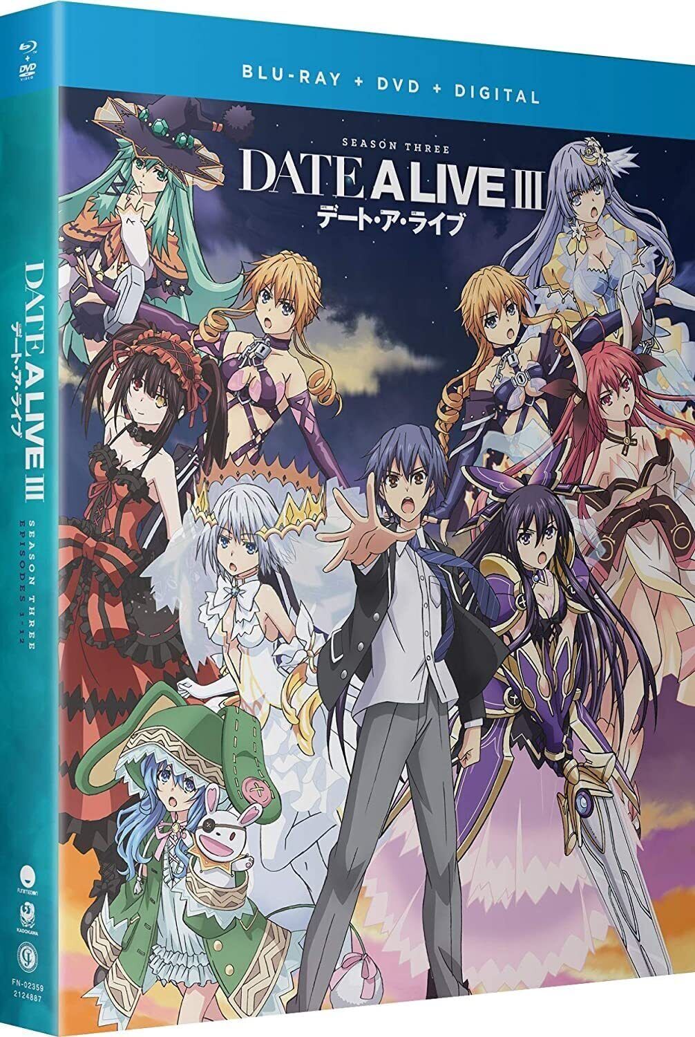 Date A Live III: Season Three (Blu-ray) Various