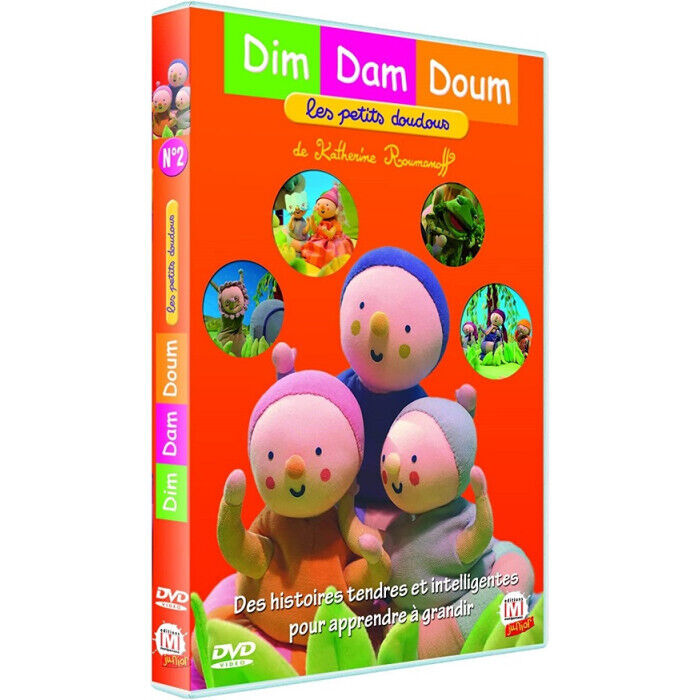 Dim Dam Doum Le Piccoli Coniglio Doudou Volume 1 E 2 Cofanetto DVD Nuova