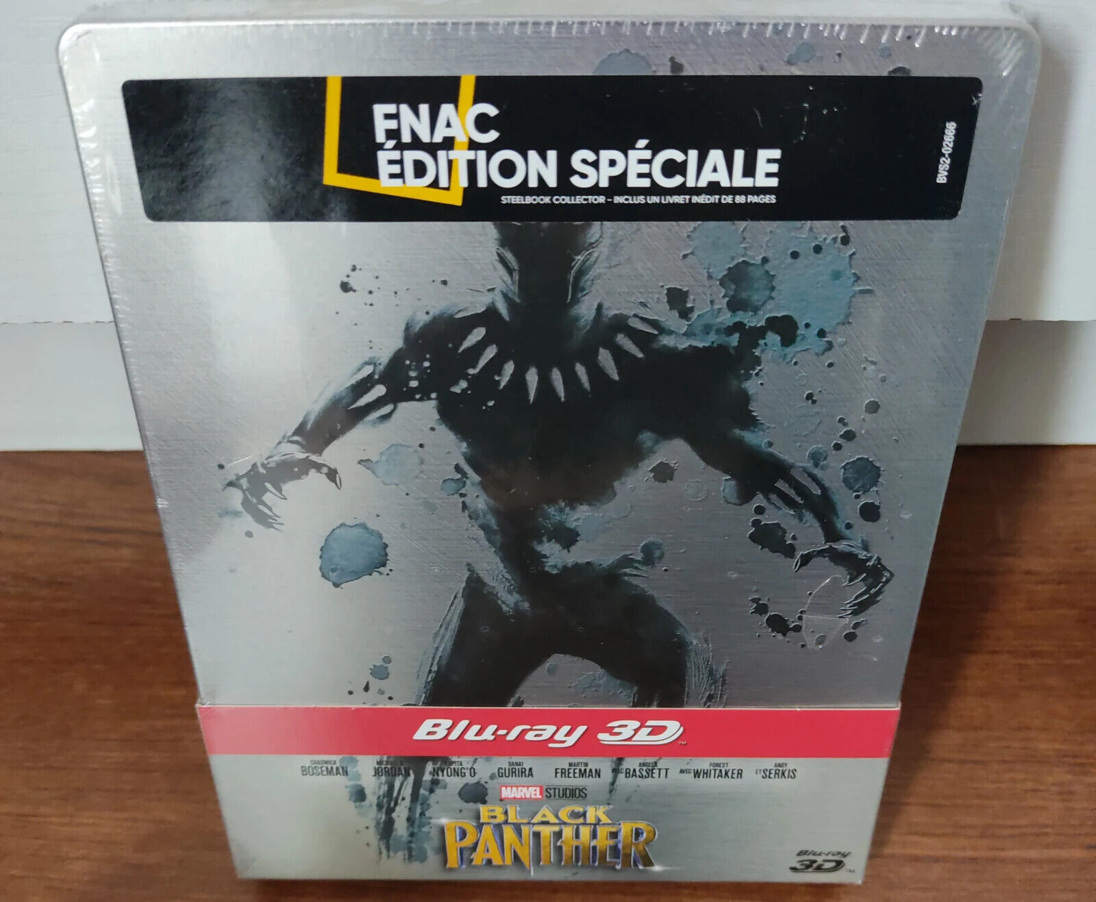 [Blu-ray] Black Panther 3D Steelbook - Libretto incluso - NUOVO IN BLISTER