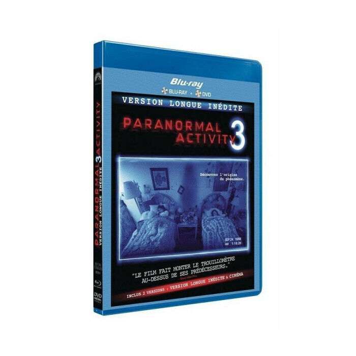 Paranormal Activity 3 Versione Lunga Nuovo Blu-Ray + DVD Nuova