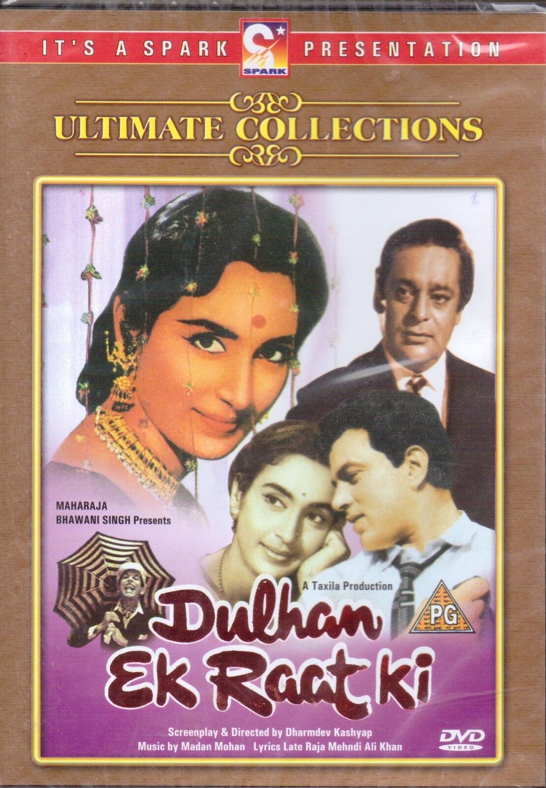 Dulhan Ek Raat Ki - Dharmendra - Nutan - Nuovo Bollywood DVD