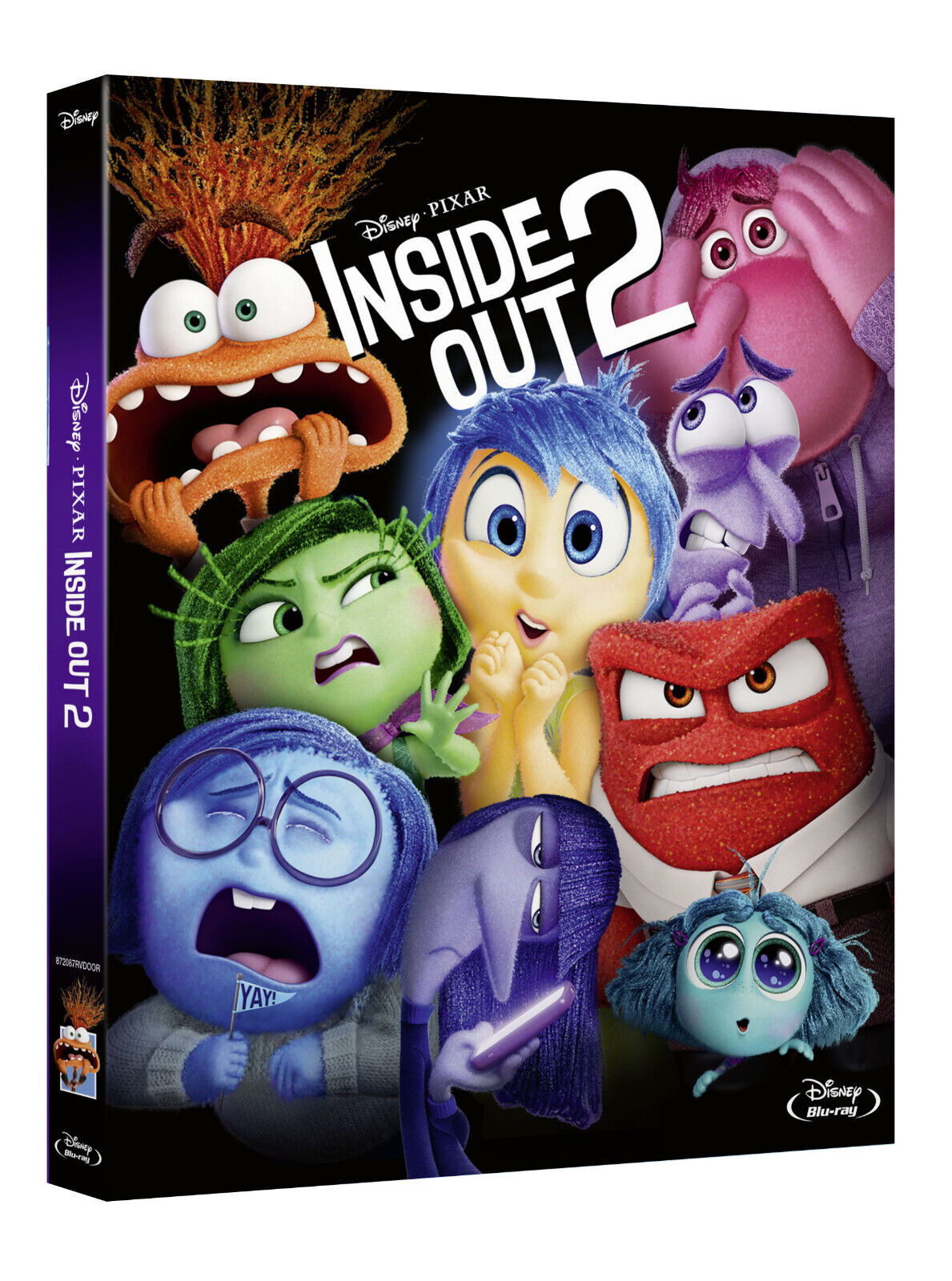 Blu Ray Inside Out 2 (2014) ⚠️ ARTICOLO PRENOTAZIONE Data Uscita 29-09-2024⚠️