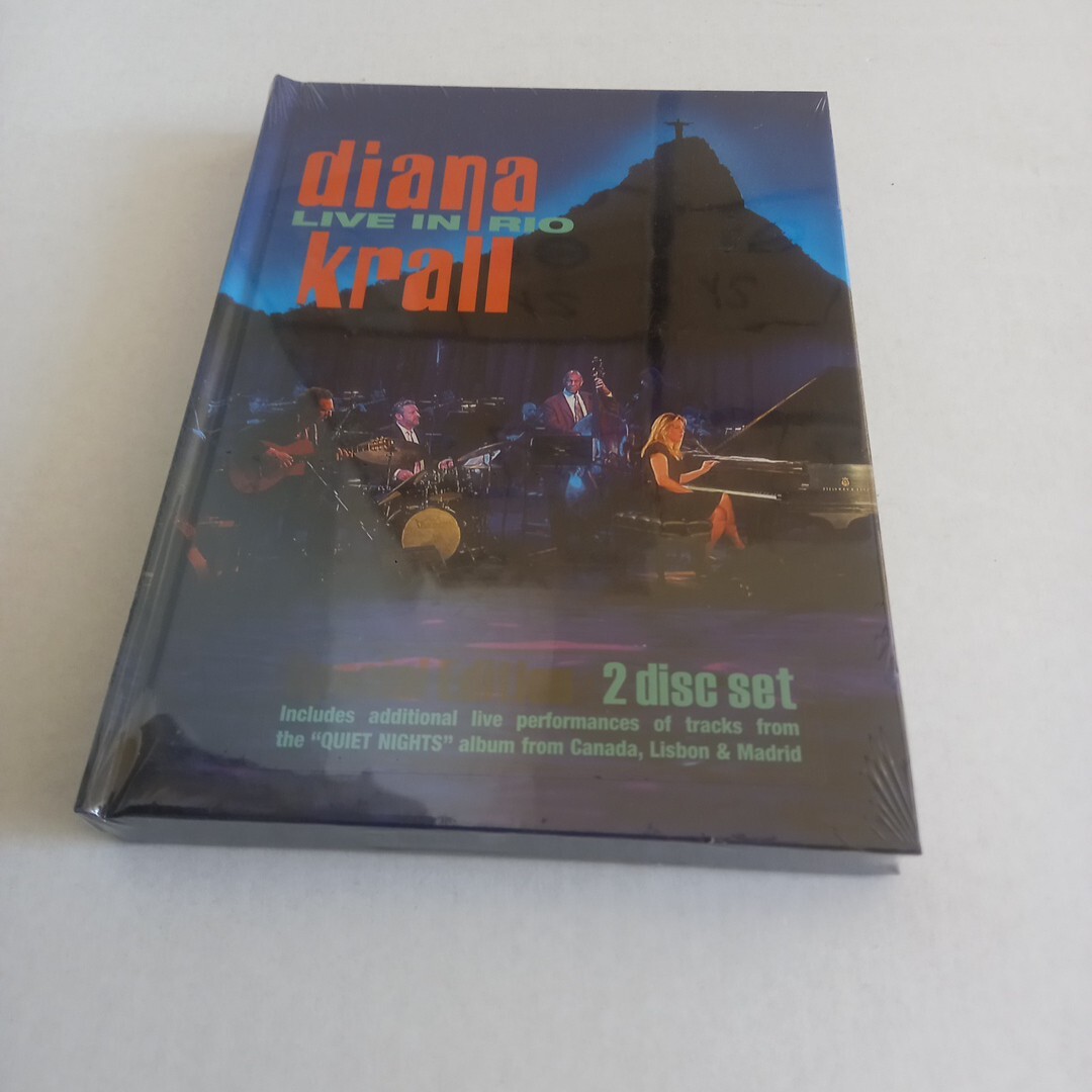 Diana Krall ,  Live In Rio (Special Edition) (2 DVD + Booklett) Nuovo Sigillato