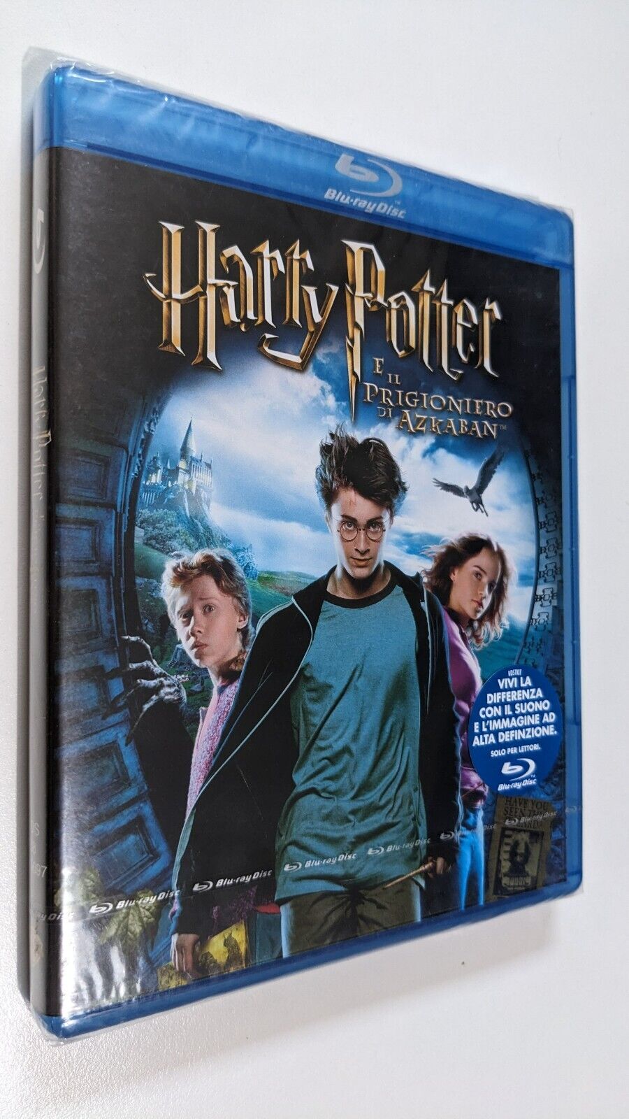 HARRY POTTER E IL PRIGIONIERO DI AZKABAN - BLURAY NUOVO SIGILLATO