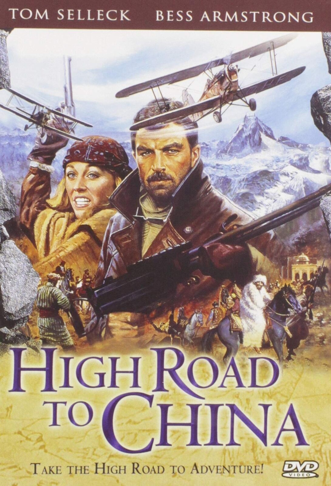 High Road to China (DVD) Tom Selleck Bess Armstrong Jack Weston