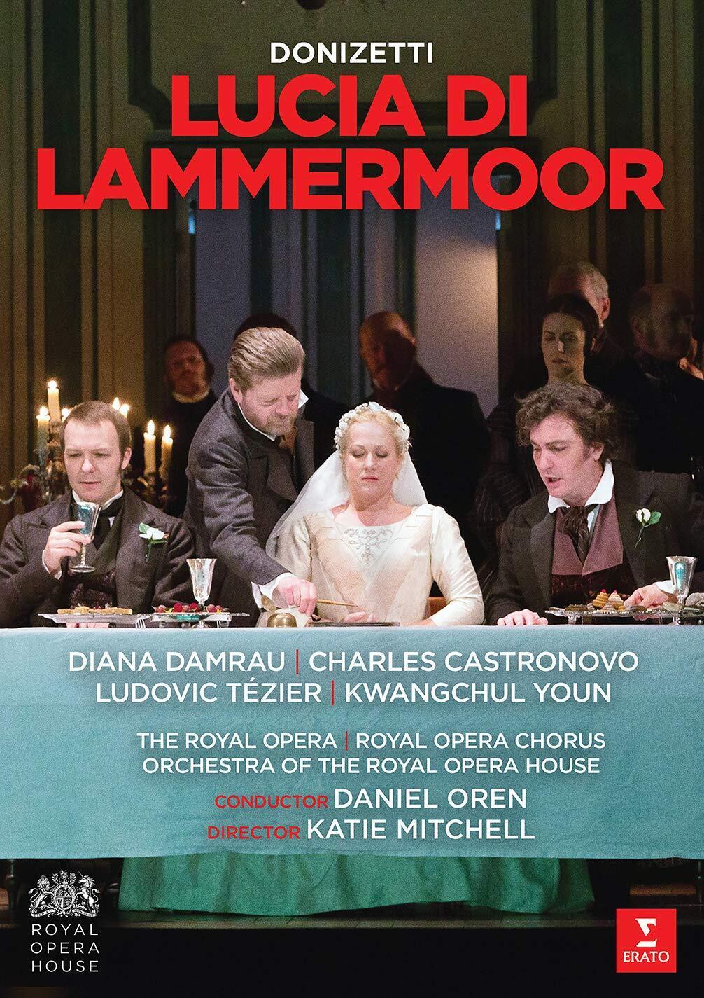Donizetti: Lucia di Lammermoor (DVD) Diana Damrau Charles Catronovo Daniel Oren