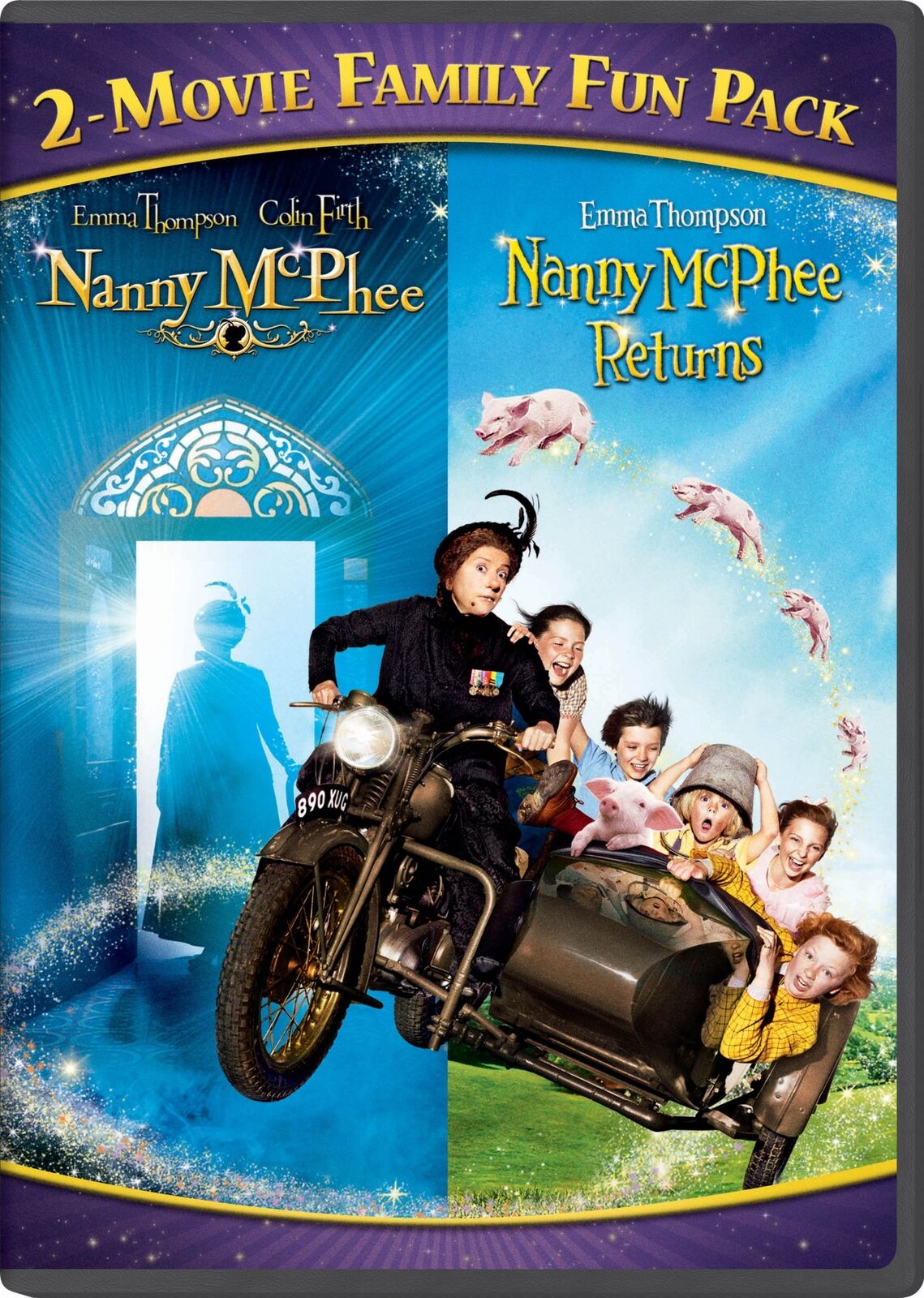 Nanny McPhee / Nanny McPhee Returns (DVD) Emma Thompson Colin Firth Rhys Ifans