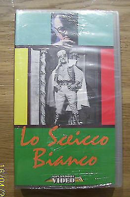 VHS LO SCEICCO BIANCO NEW FELLINI SORDI TRIESTE BOVO MASINA SEALED NO  SICA M