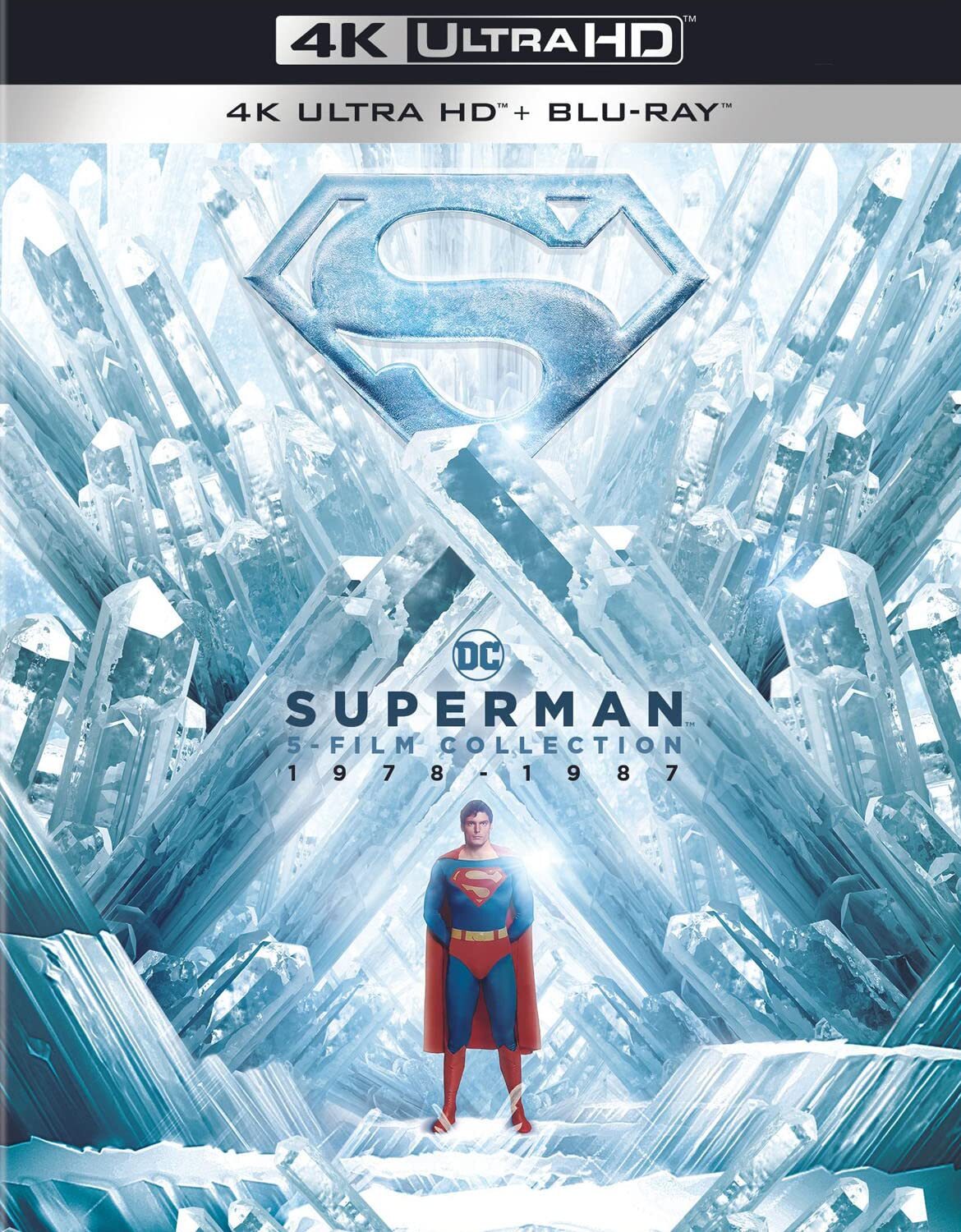 Superman 5-Film Collection: I, II, II Donner Cut, III, IV (4K U (4K UHD Blu-ray)