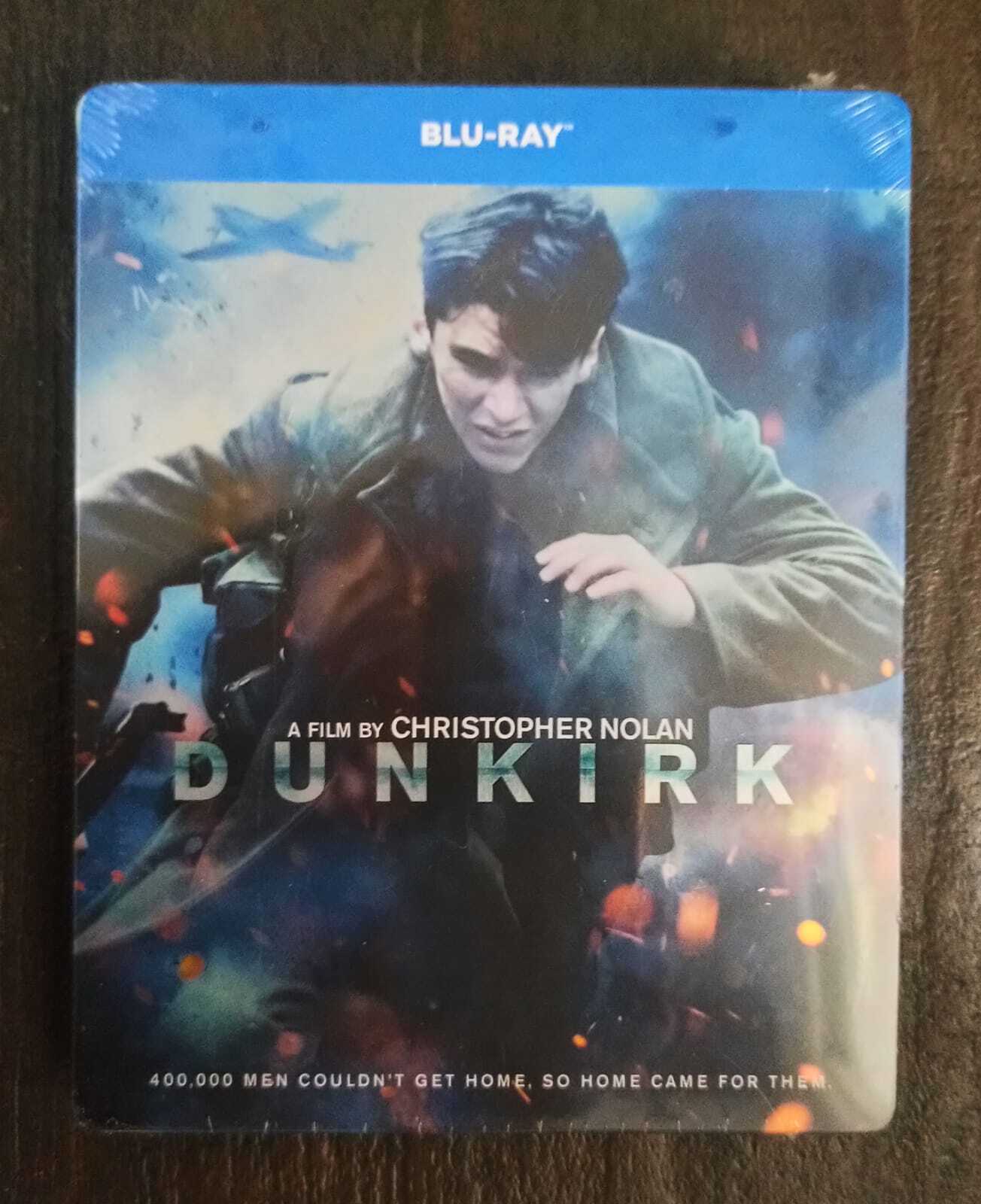 BLU-RAY DUNKIRK Christopher Nolan Steelbook Nuovo Sigillato MX0455