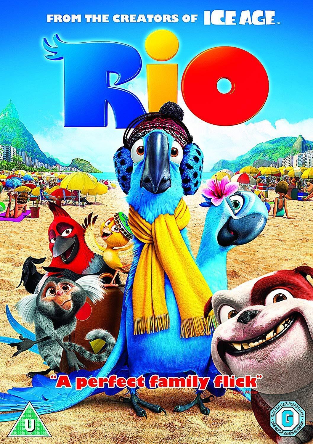Rio  by Jesse Eisenberg (DVD) Hathaway Anne Eisenberg Jesse Will.I.Am