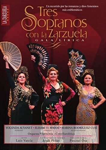 Zarzuela, Tres Sopranos Con La Zarzuela Dvd [DVD] Jesus Peñas