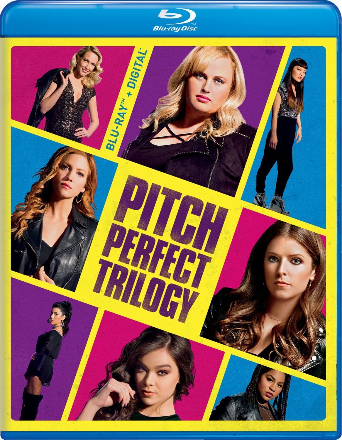Pitch Perfect Trilogy (Blu-ray) Anna Kendrick Skylar Astin Rebel Wilson