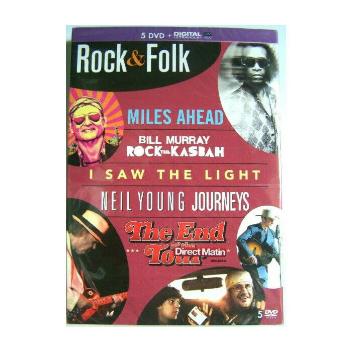 Rock & Folk Miles Ahead + Rock Il Kasbah + i Saw Il Light + Neil Young DVD Non