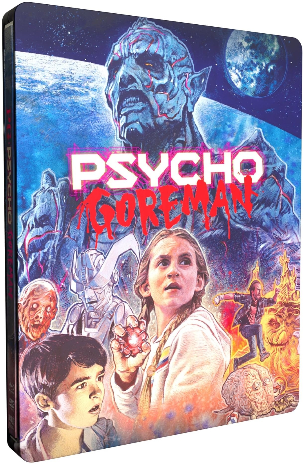 PG: PSYCHO GOREMAN STEELBOOK/BDDVD (Blu-ray) Matthew Ninaber