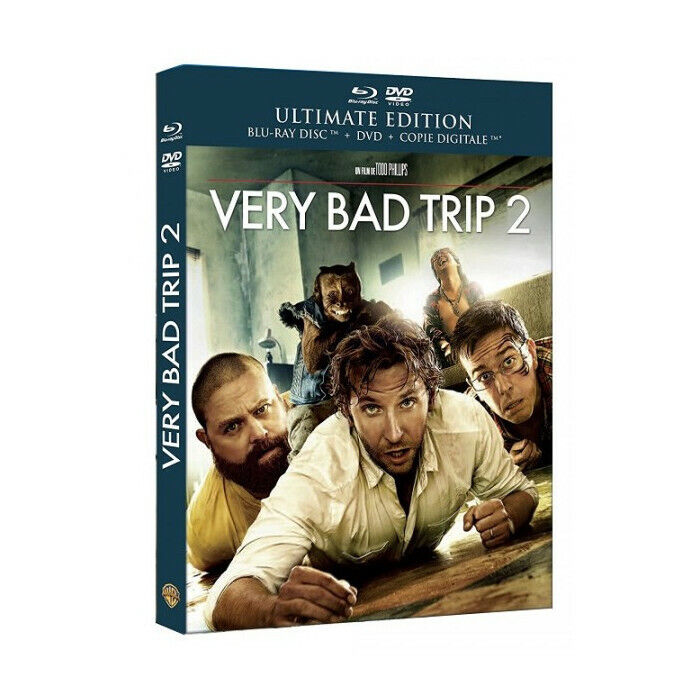 Very Bad Trip 2 Combo Blu-Ray + DVD Nuova
