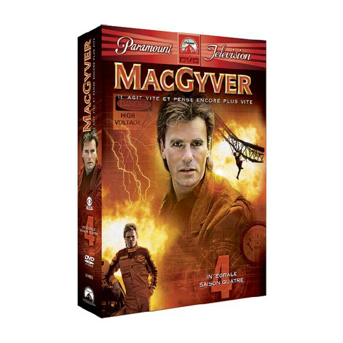 Macgyver Stagione 4 Integrale Cofanetto DVD Nuova