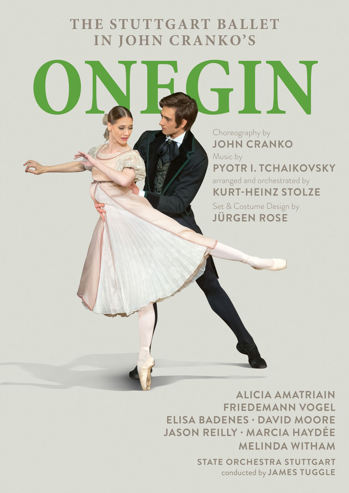 Onegin: Stuttgart Ballet (Tuggle) (DVD) Tuggle James State Orchestra Suttgart