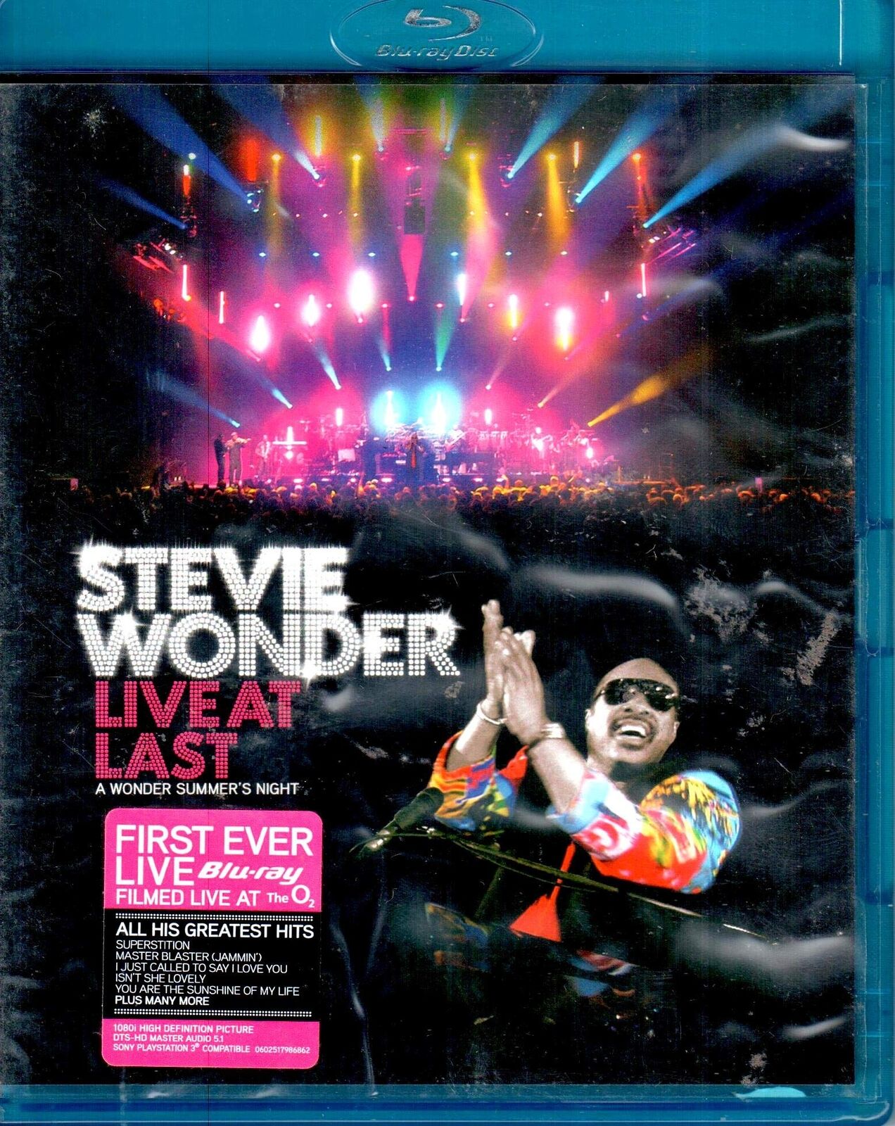 Stevie Wonder: Live at Last (Blu-ray) Stevie Wonder Aisha Wonder