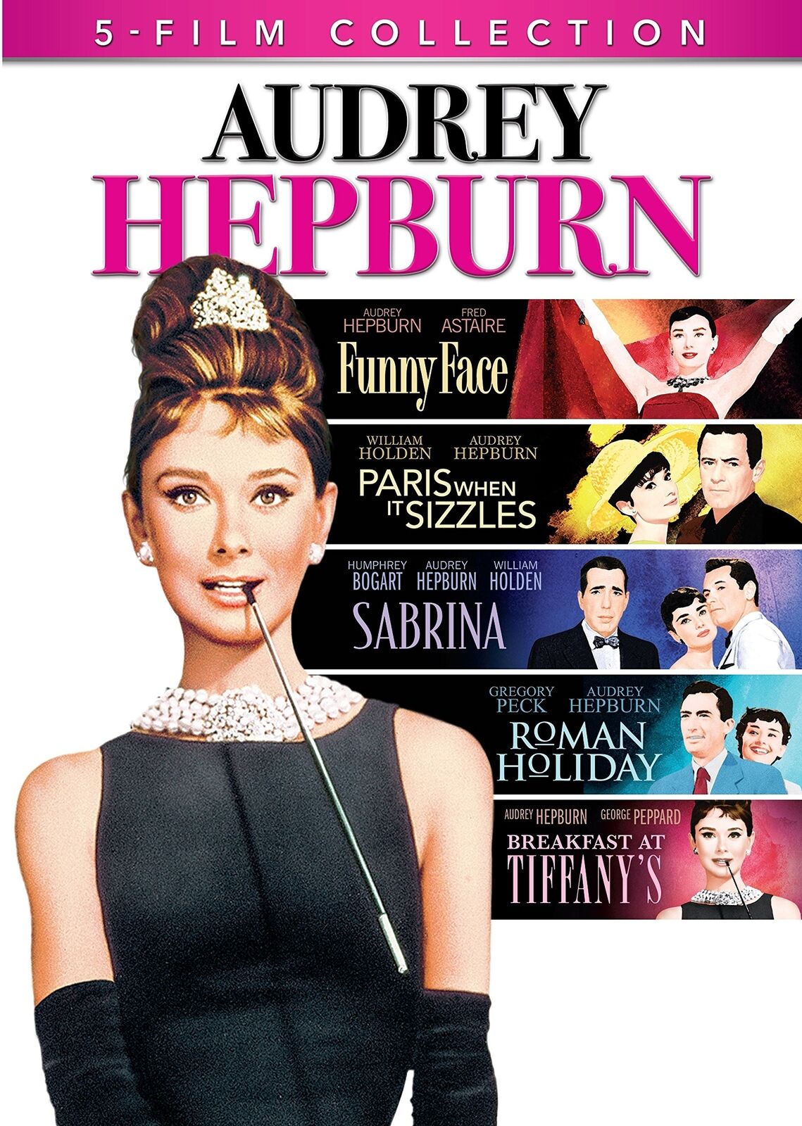 Audrey Hepburn 5-Film Collection (DVD) Audrey Hepburn Fred Astaire Gregory Peck