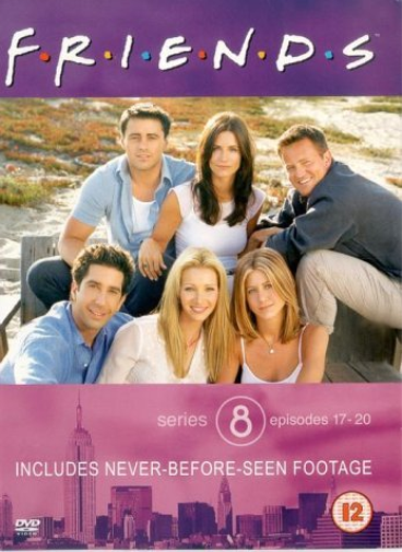 Friends Series 8 Ep 17-20 - Jennifer Aniston, Matthew Perry, Courtney Cox, (DVD)