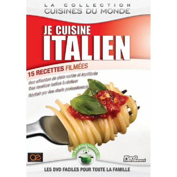 I Italiano 15 Ricette Facile Da Attuazione DVD Nuova