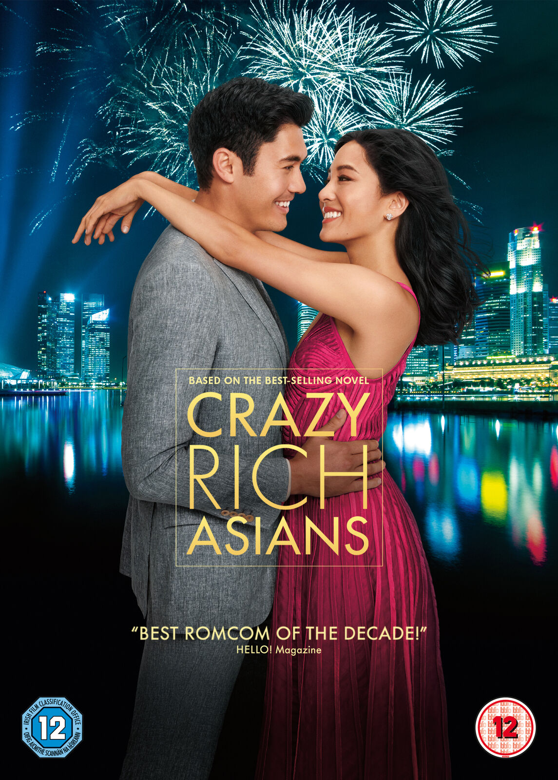 Crazy Rich Asians (DVD) Awkwafina Chris Pang Constance Wu Gemma Chan Jing Lusi