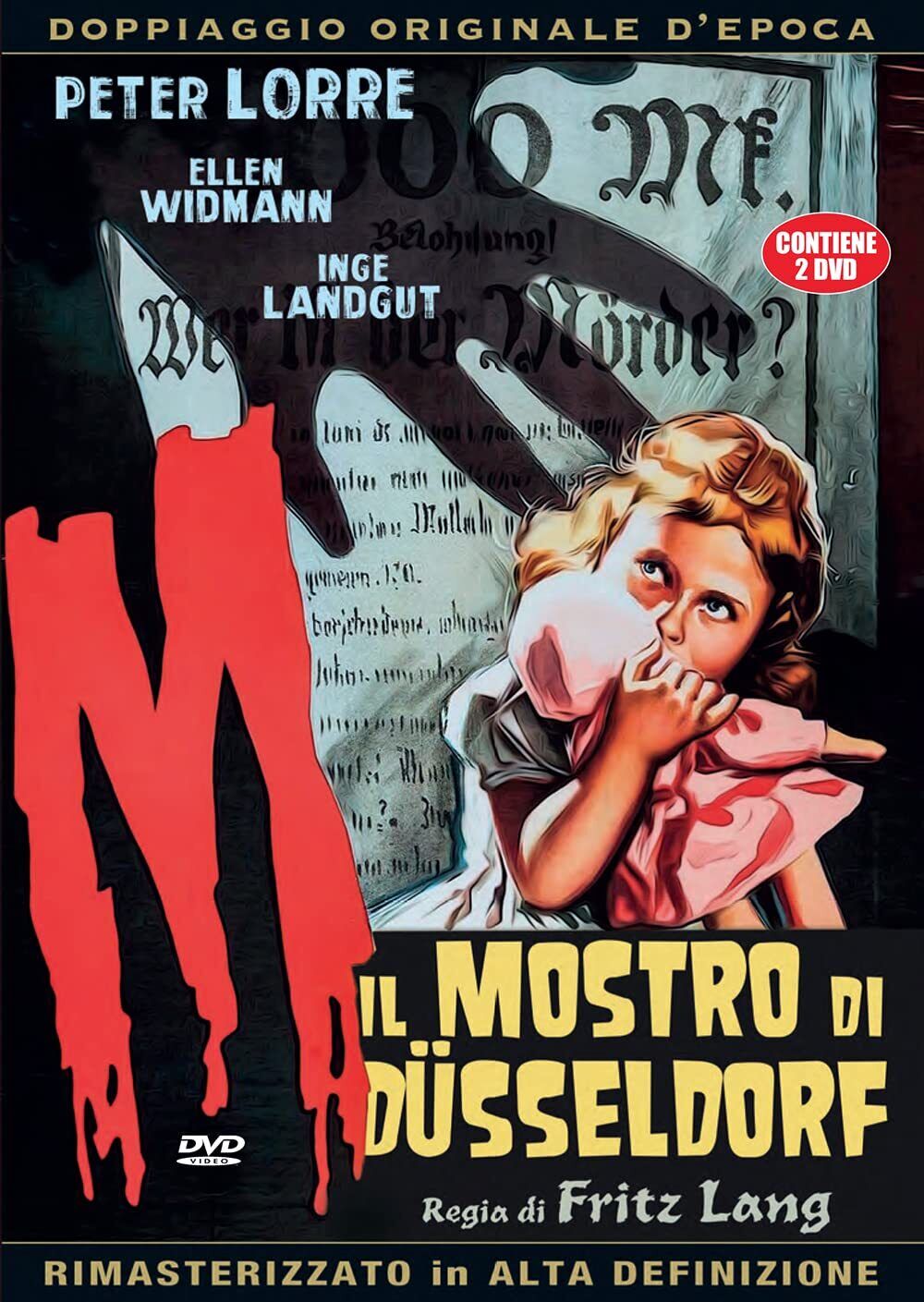 M - IL MOSTRO DI DUSSENDORF + M  REMAKE 1951   HORROR